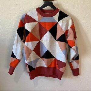 Jodifl geometric sweater size small